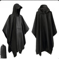 Cape-Style Poncho with Storage Pouch