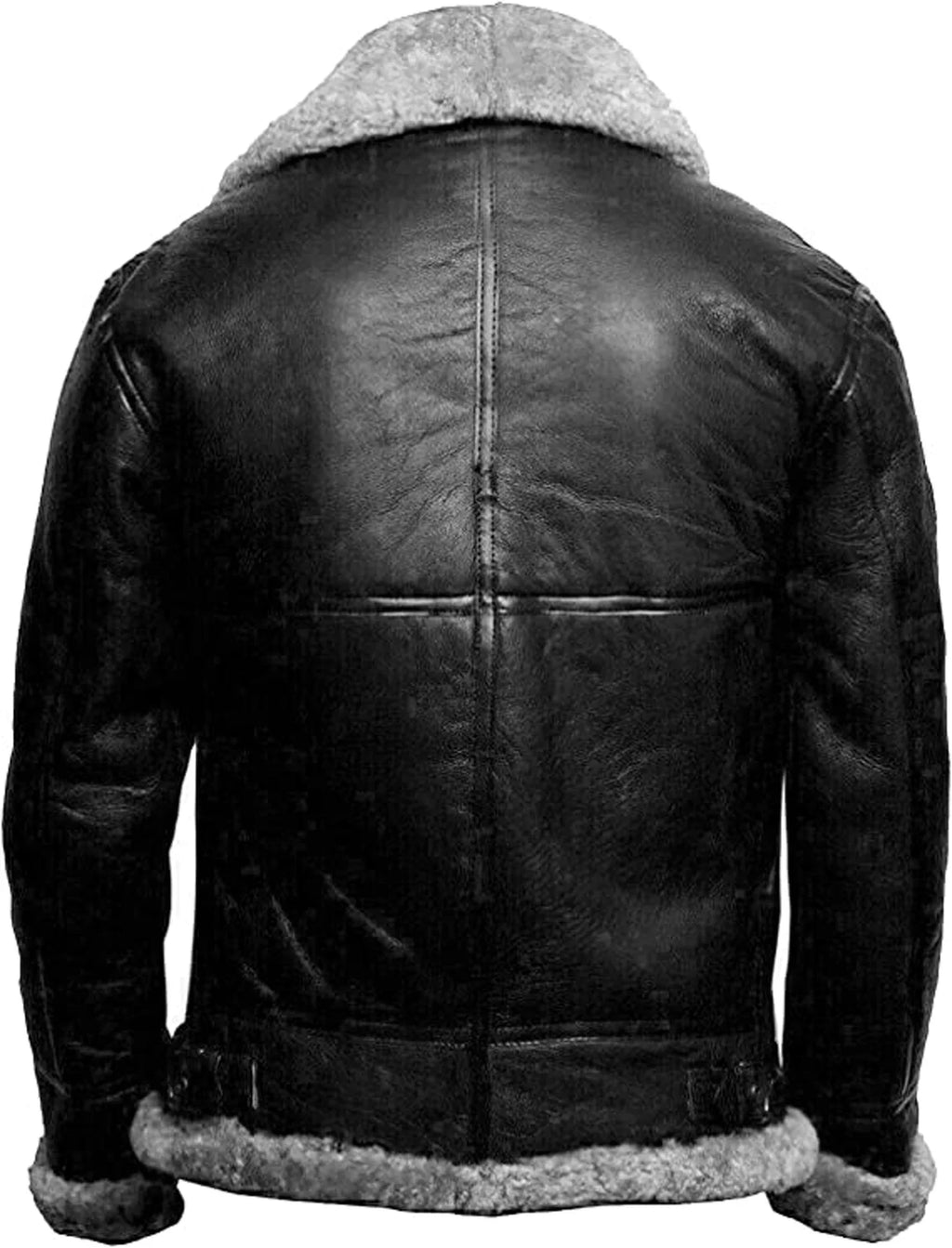 Hooded Shearling-Lined Jacket