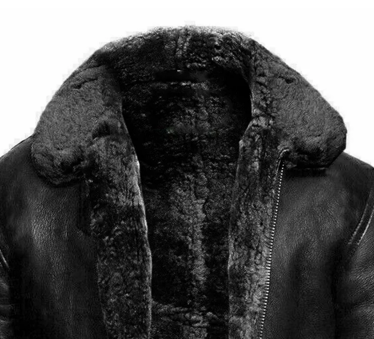 Hooded Shearling-Lined Jacket