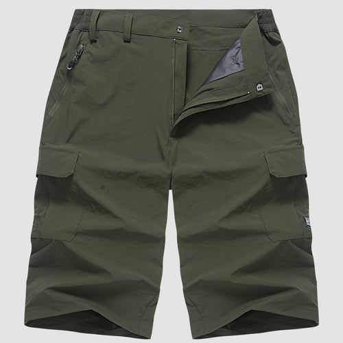 Men's Cargo Shorts with Flap Pockets
