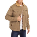 Men's Sherpa-Lined Utility Jacket
