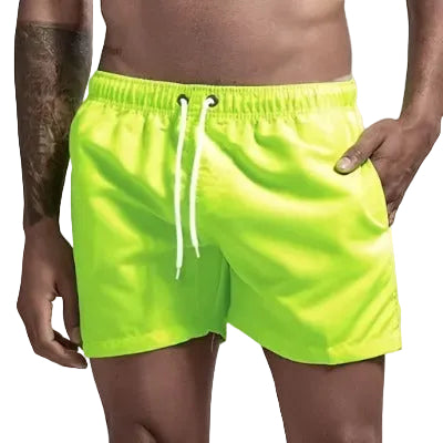 Men's Swim Shorts with Elastic Waist