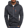 Men's Utility Hoodie with Multiple Zippered Pockets