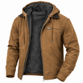 Men's Zip-Front Jacket with Zippered Chest Pocket